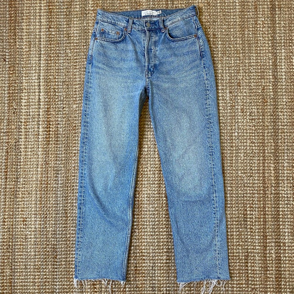&Other Stories 100% Cotton Straight Leg Jeans